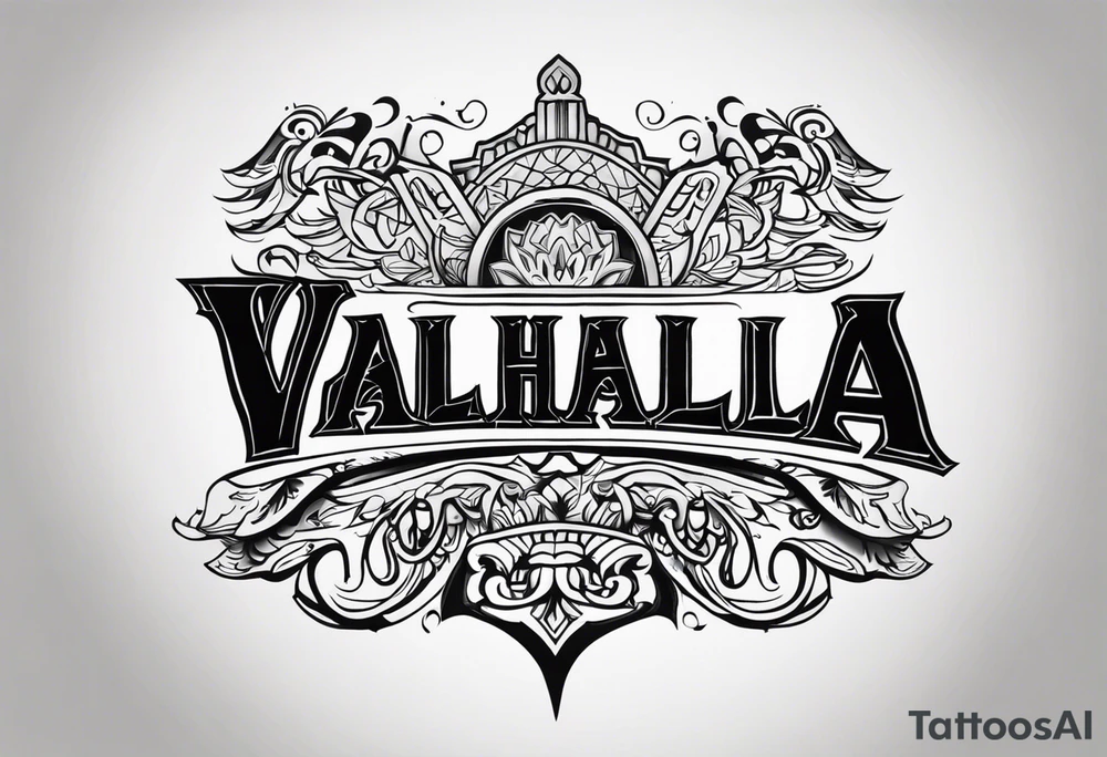 Valhalla tattoo idea