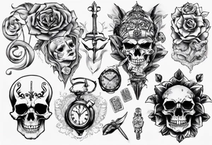 casio corinthias tattoo idea