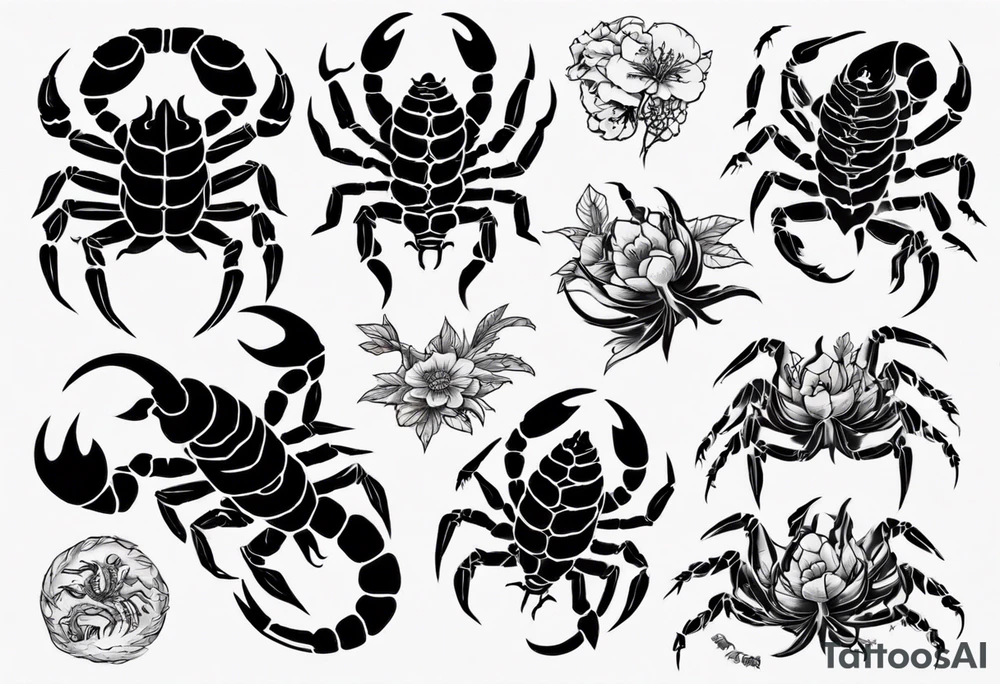 Scorpion tattoo idea
