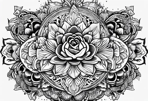 Honor Love Respect tattoo idea