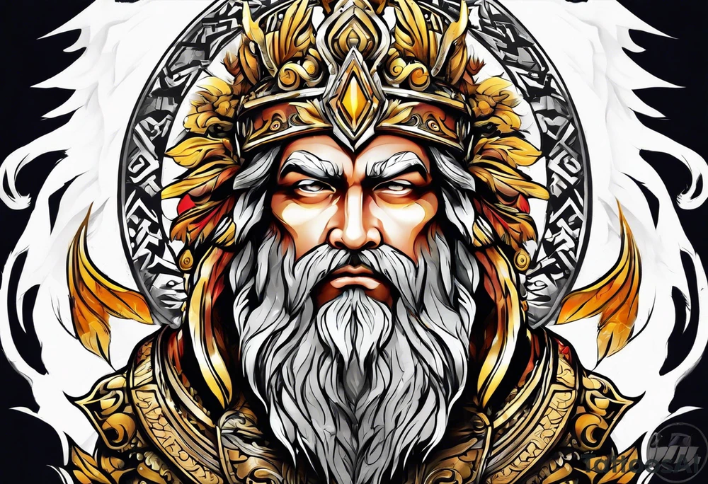 General zeus tattoo idea