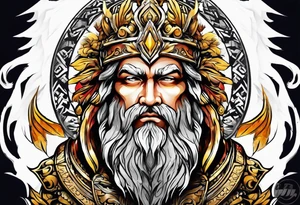 General zeus tattoo idea