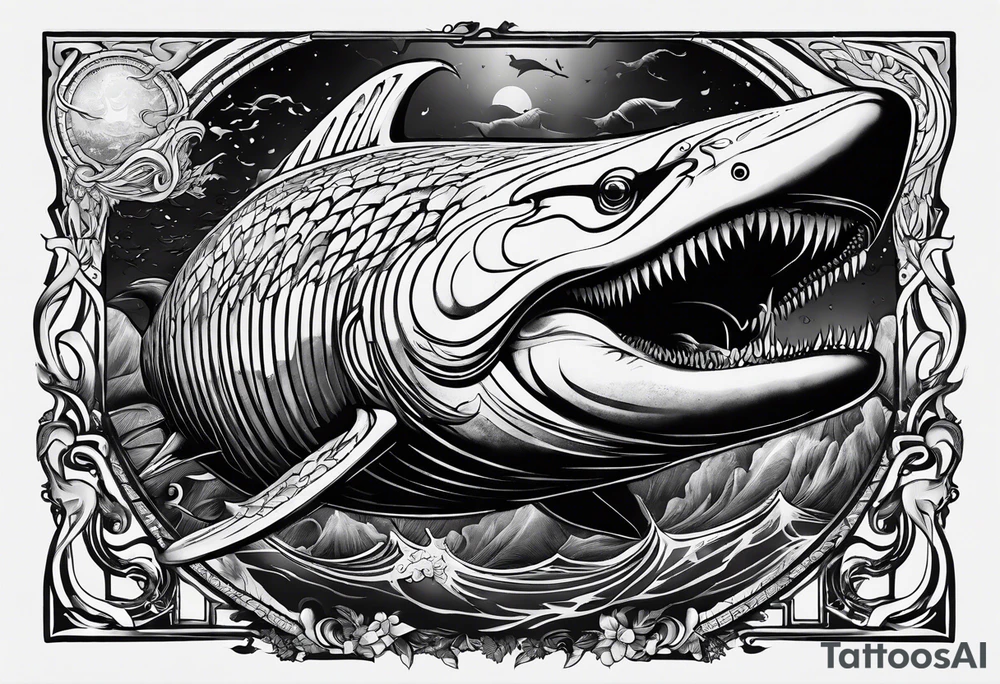 Leviathan tattoo idea