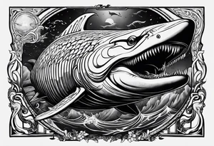 Leviathan tattoo idea