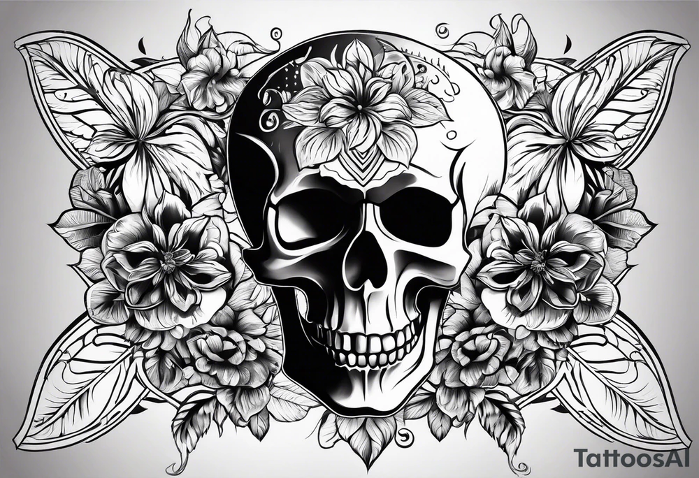 skull tattoo idea