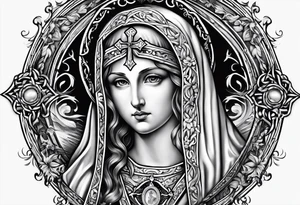 The entire theology of the catholic faith tattoo idea