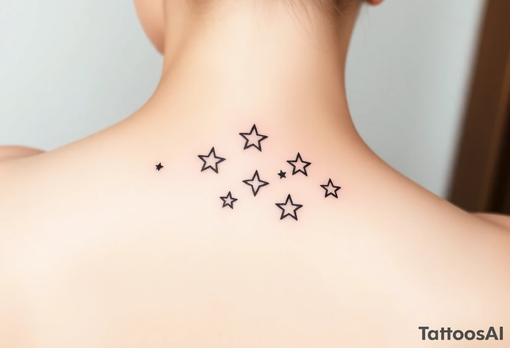 Stars tattoo idea