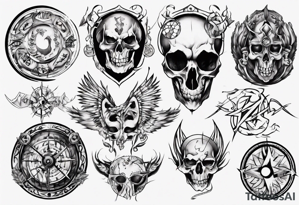 disc jokey tattoo idea