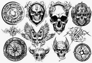 disc jokey tattoo idea