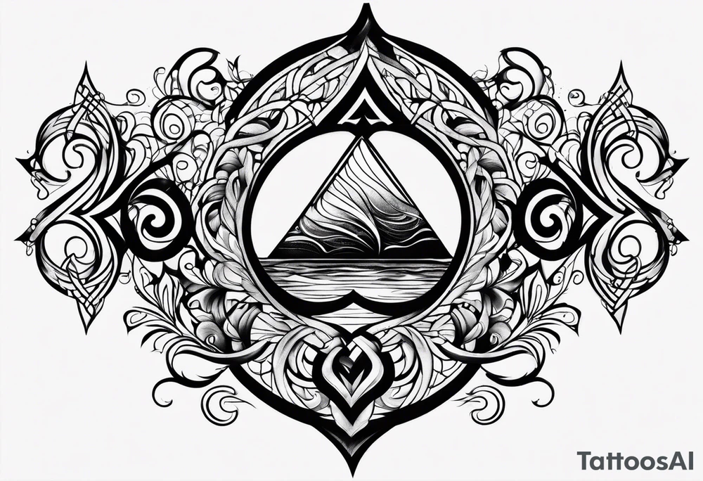 infinity symbol tattoo idea