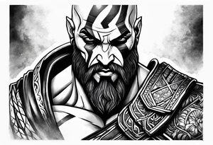 Kratos tattoo idea