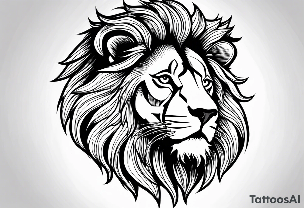 Trident with snake wrapped around it tattoo idea