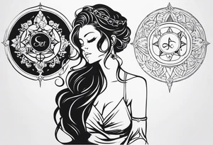 Lady dian seven deadly sins tattoo idea