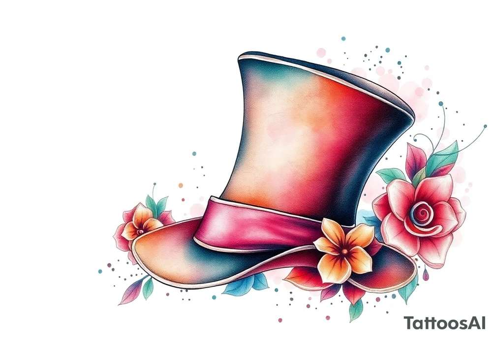 madhatters hat tattoo idea