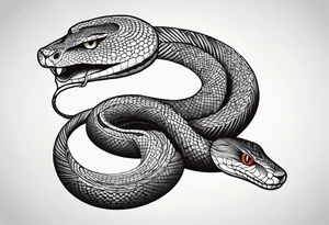 Snake LONG tattoo idea