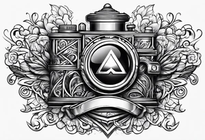 Love tank tattoo idea
