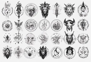 mythology tattoo idea