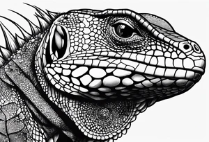 lizard tattoo idea