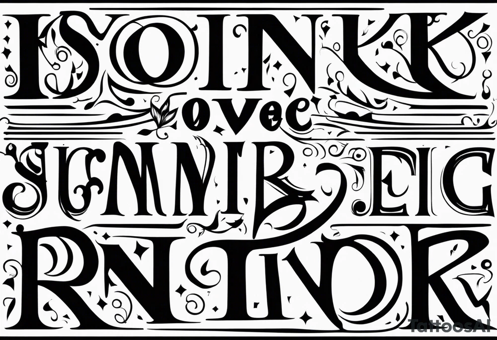 Terri rick tattoo idea