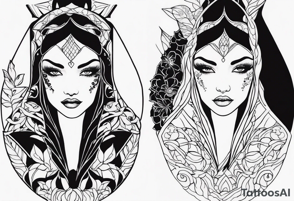 beauty tattoo idea