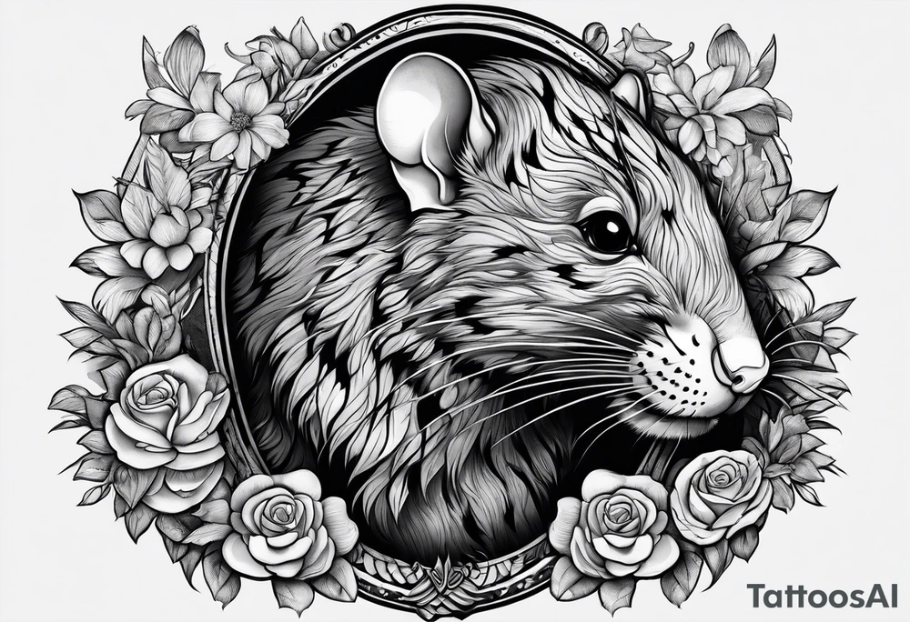 Rat on Tiger tattoo idea