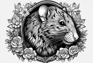 Rat on Tiger tattoo idea