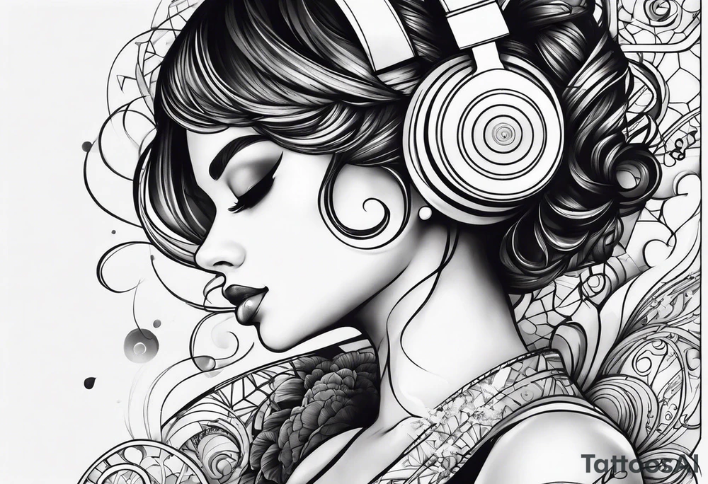 idea from music wish tattoo idea