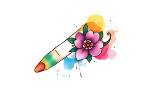 finger tattoo on the finger tattoo idea