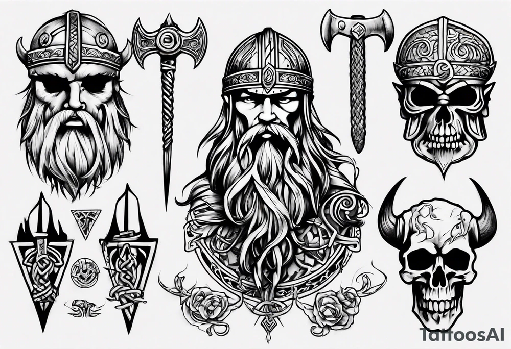 Viking heritage tattoo idea