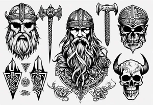 Viking heritage tattoo idea