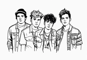 the band "Wallows" tattoo idea