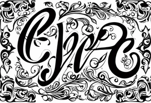 BVP name tattoo idea