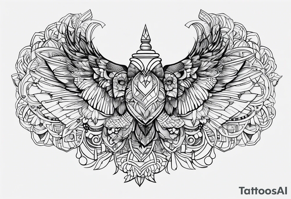 ᛒirdᛟak tattoo idea