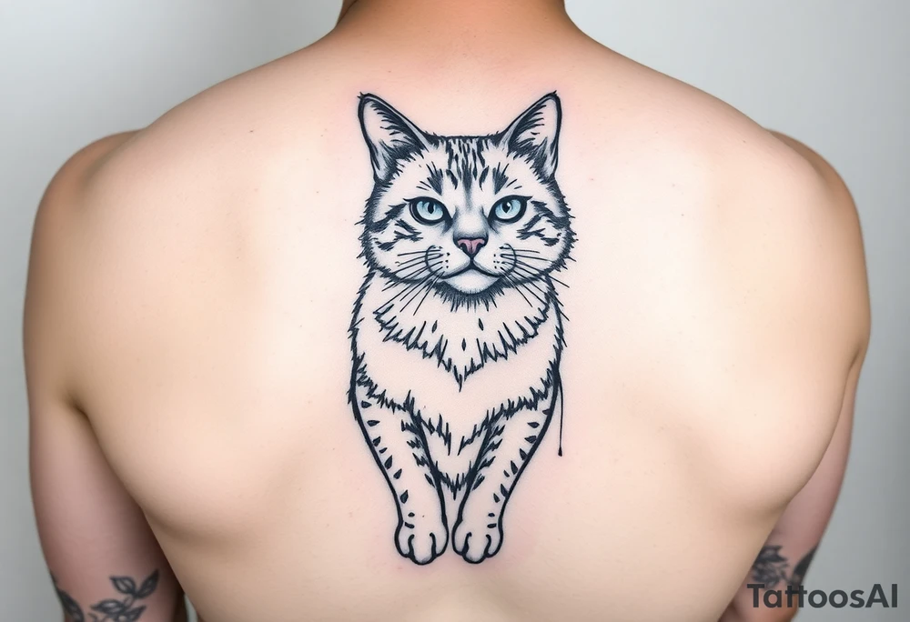 Cat tattoo idea