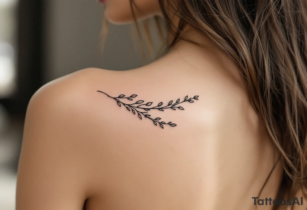 Unendlichkeitsschleife aus Flügel tattoo idea