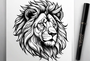 Lion  lionceau tattoo idea