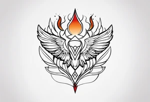 strength tattoo tattoo idea