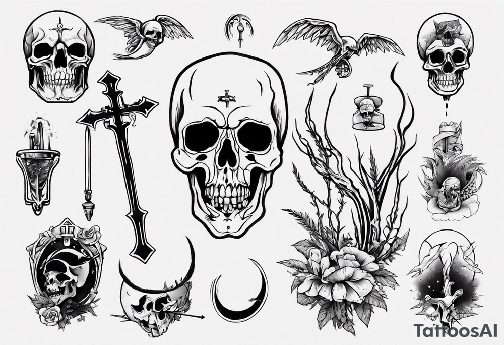 Death is Inevitable tattoo idea