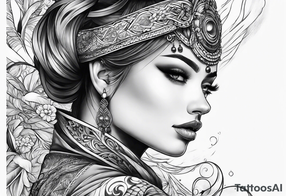 Arm sleeve tattoo idea