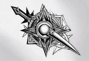 Kunai dragonball tattoo idea