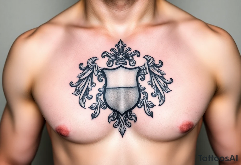 Smith, Irish family crest very intricate tattoo idea