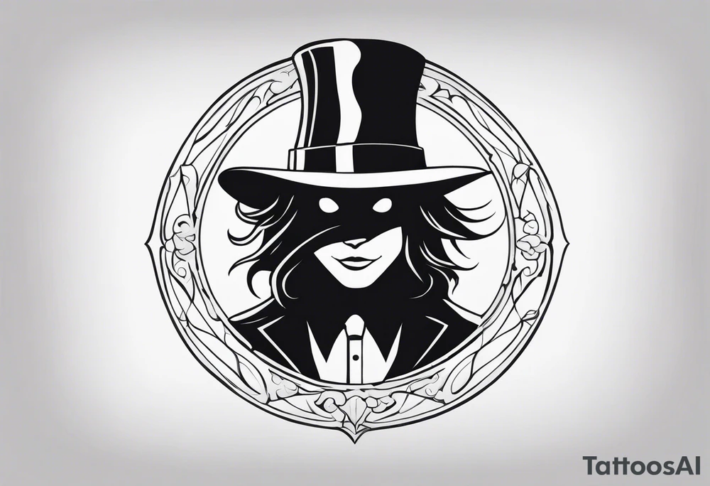 the babadook shadow tattoo idea