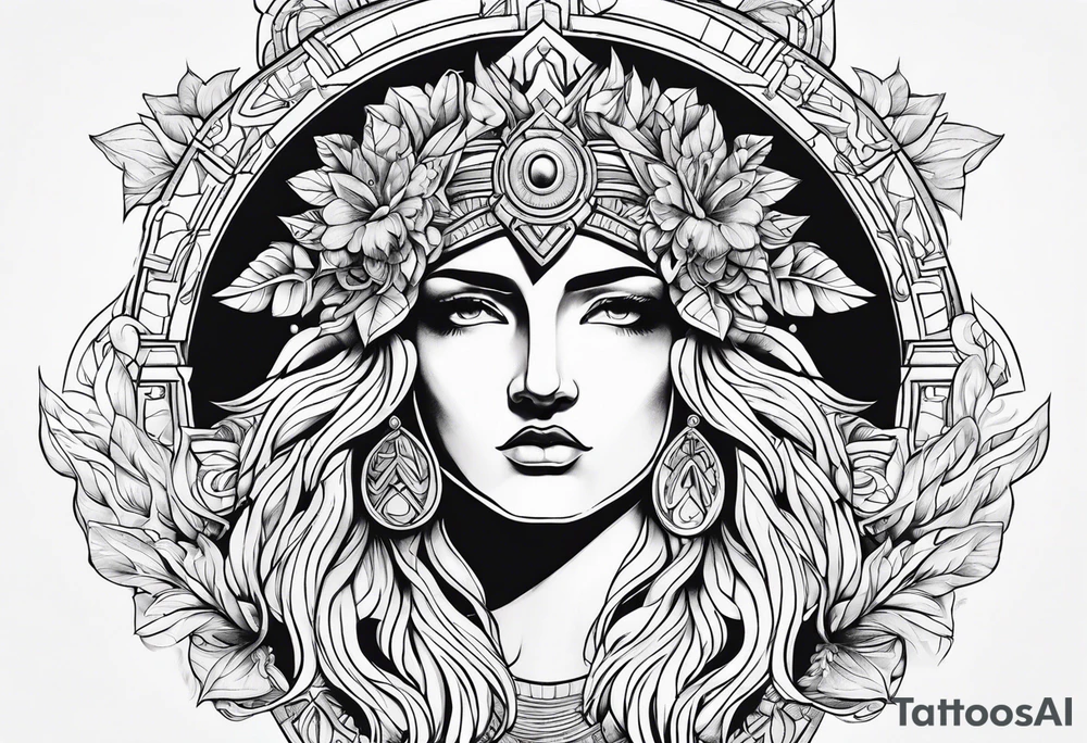 greek mythology tattoo idea