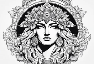 greek mythology tattoo idea
