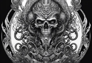 hastur, half sleeve tattoo idea