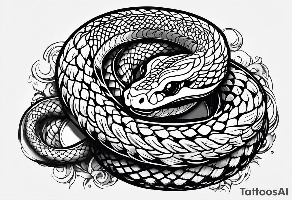 snake tattoo idea