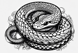 snake tattoo idea