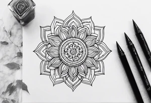 Mandala tattoo idea