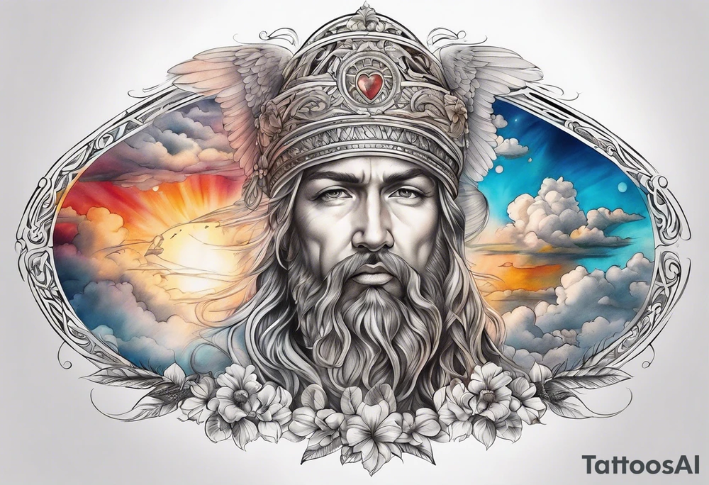 heaven tattoo idea