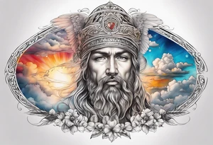 heaven tattoo idea
